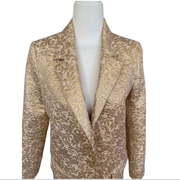 Zara Brocade Blazer XS - Picture 3 of 5